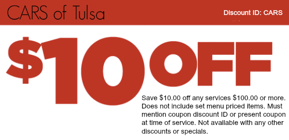 CARS OF TULSA COUPON